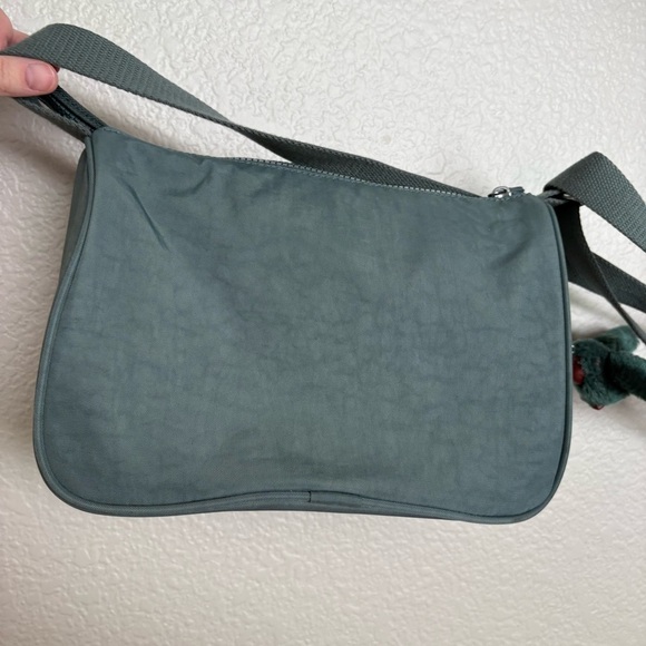 Kipling CALLIE CROSSBODY BAG Light Aloe Tonal Messenger Bag EUC - Picture 5 of 10